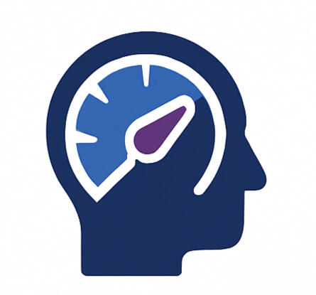 Three set of cards with a magnifying glass next to it symbolysing objective